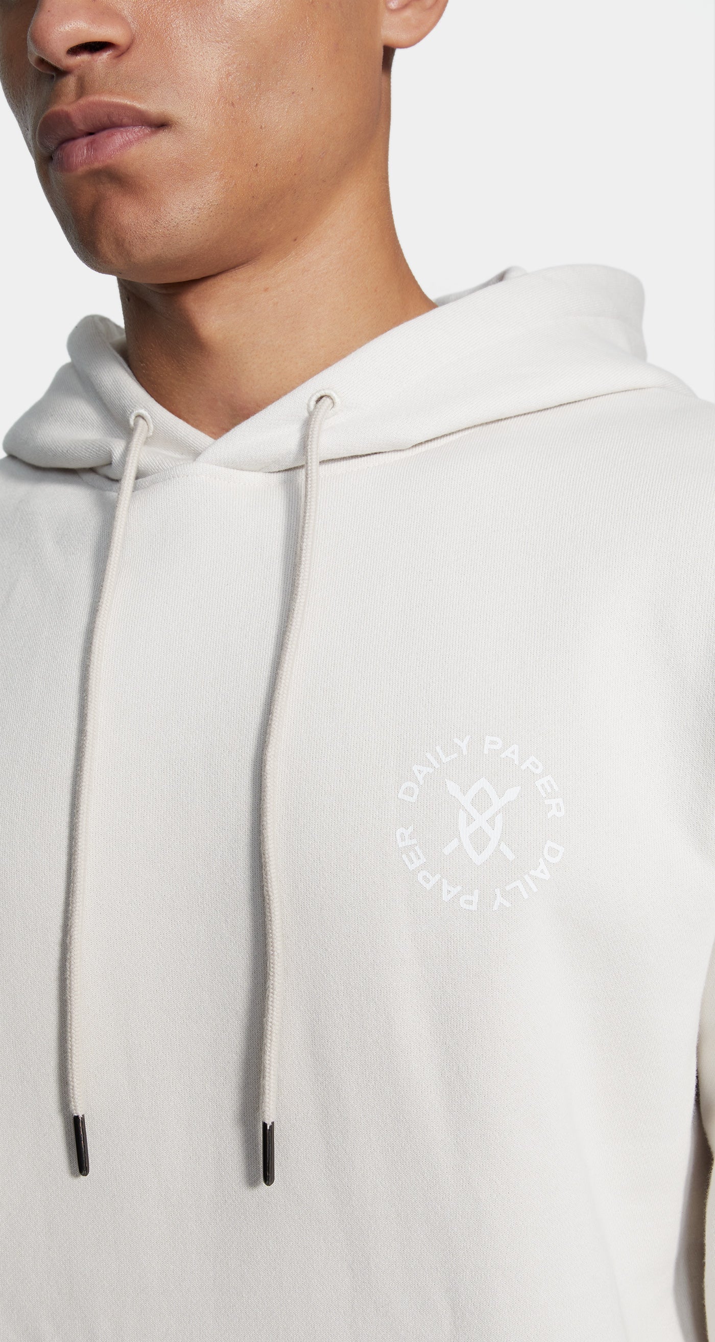 DP - White Sand Circle Hoody - Men