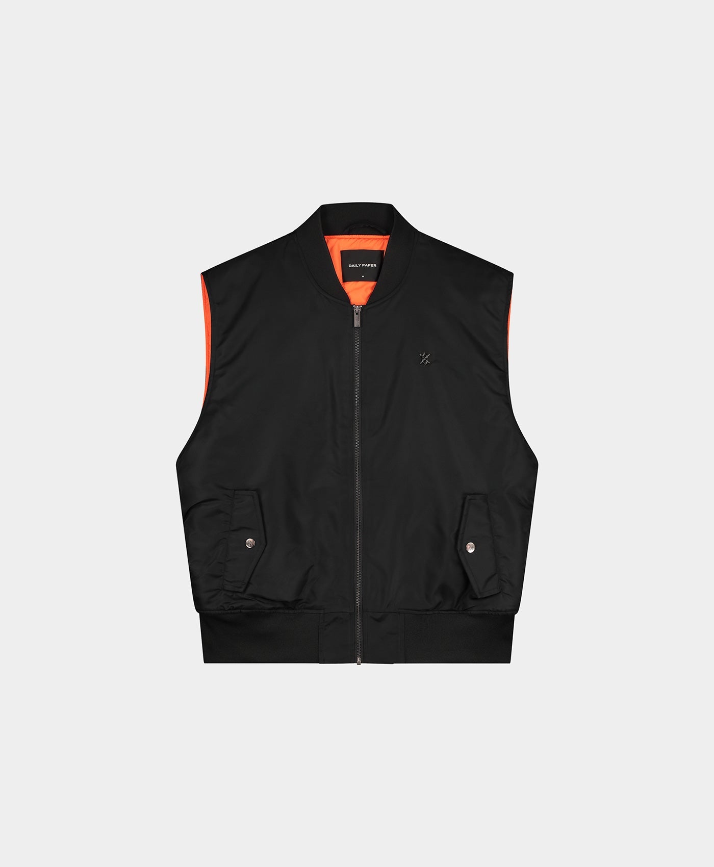 DP - Black Levon Vest - Packshot - Front