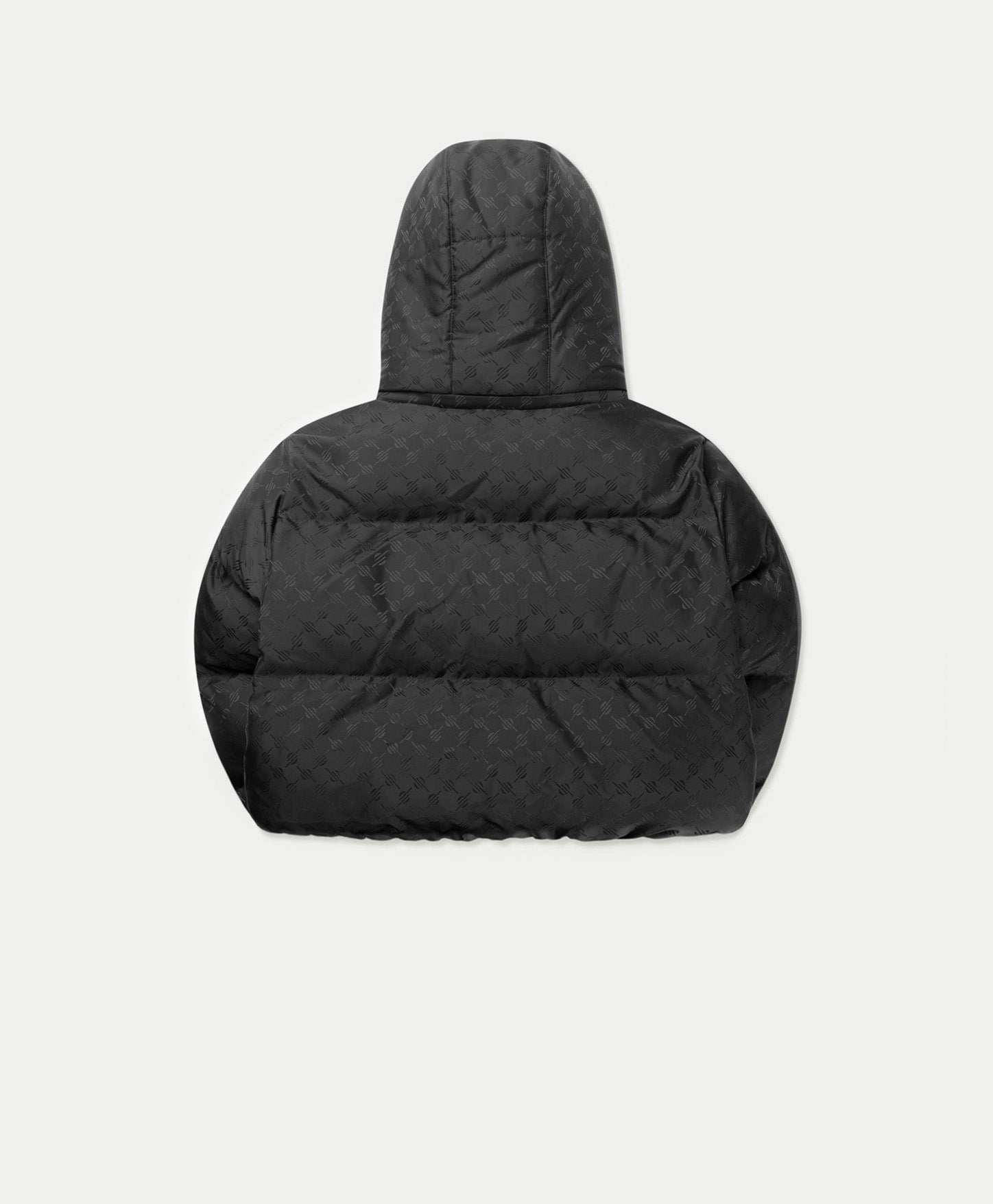 Daily Paper - Black Monogram Cropped Puffer Jacket – Daily Paper Worldwide