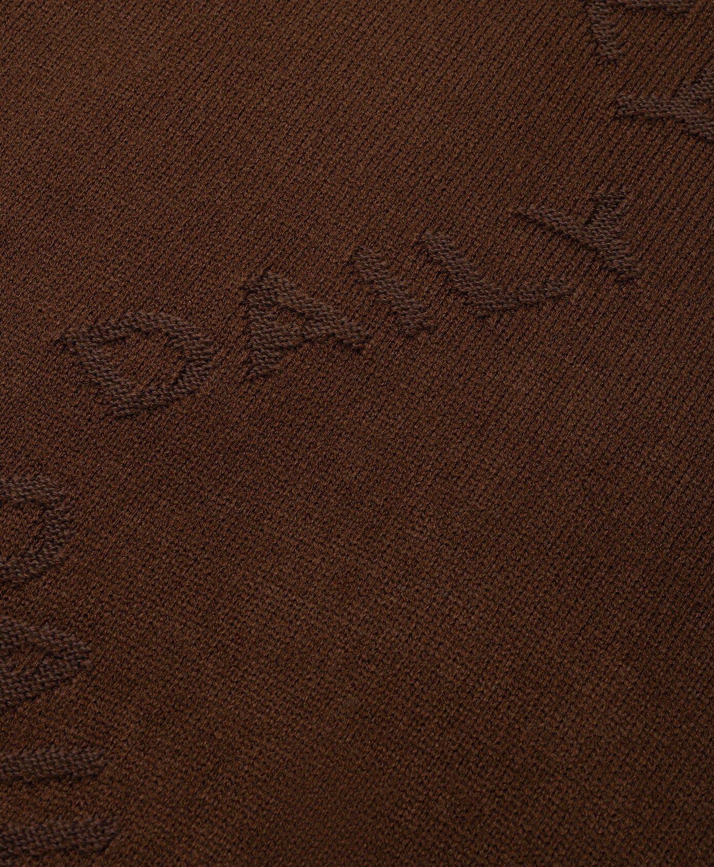 DP - Brown Diamond Knit Sweater - Packshot - detail