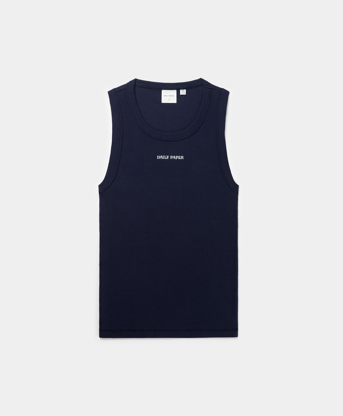 DP - Maritime Blue Dias Rib Tank Top - Packshot - front 