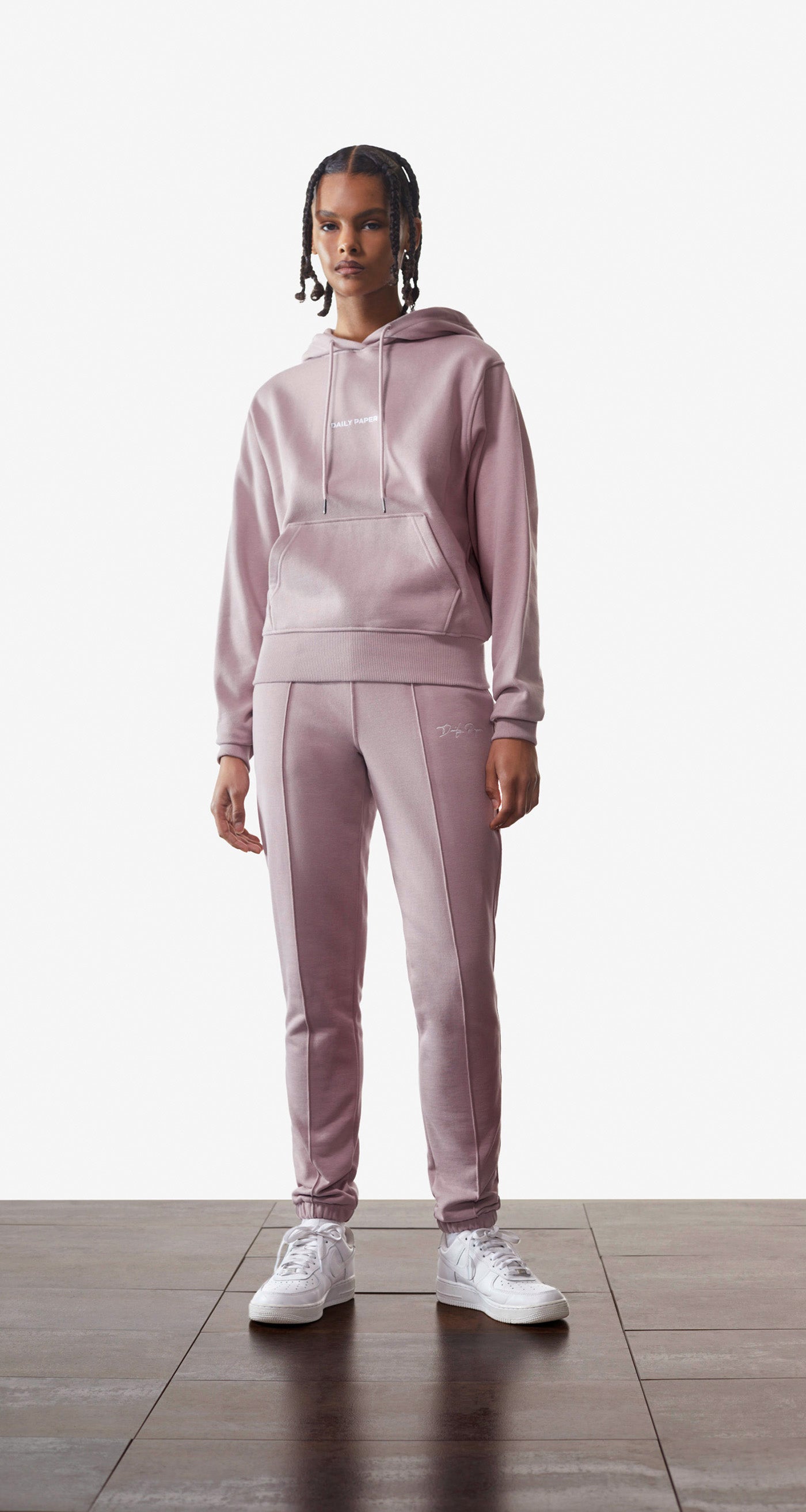 Daily paper hoodie pink clearance