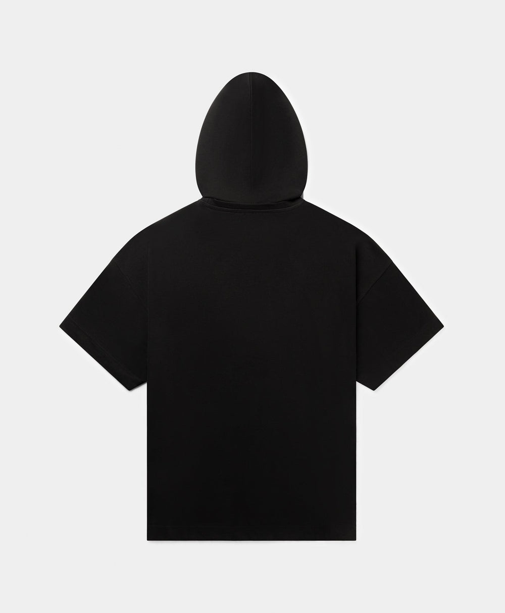 DP - Black Faya Pillars SS Hoodie - Packshot - rear