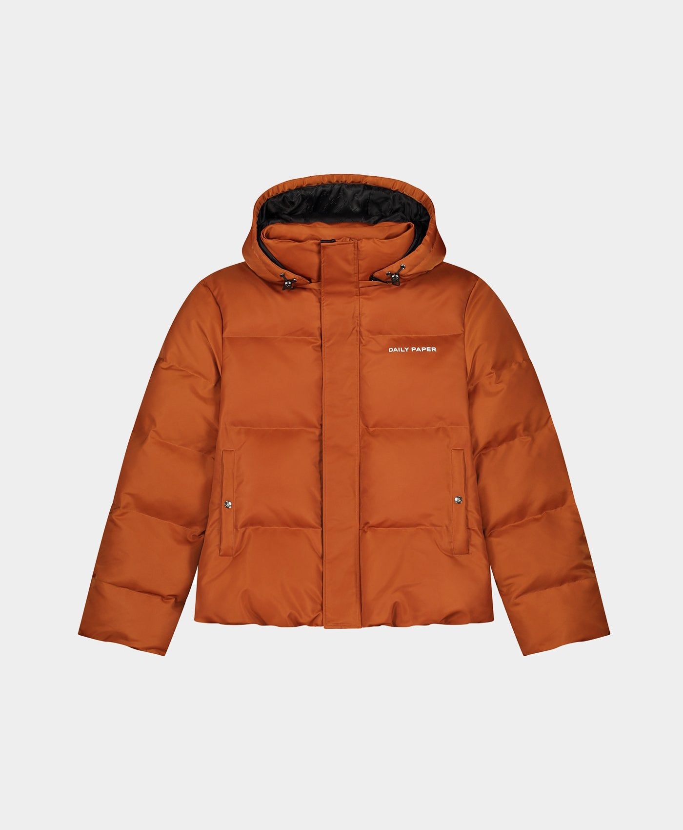 DP - Orange Clay Epuffa Jacket - Packshot - Front 