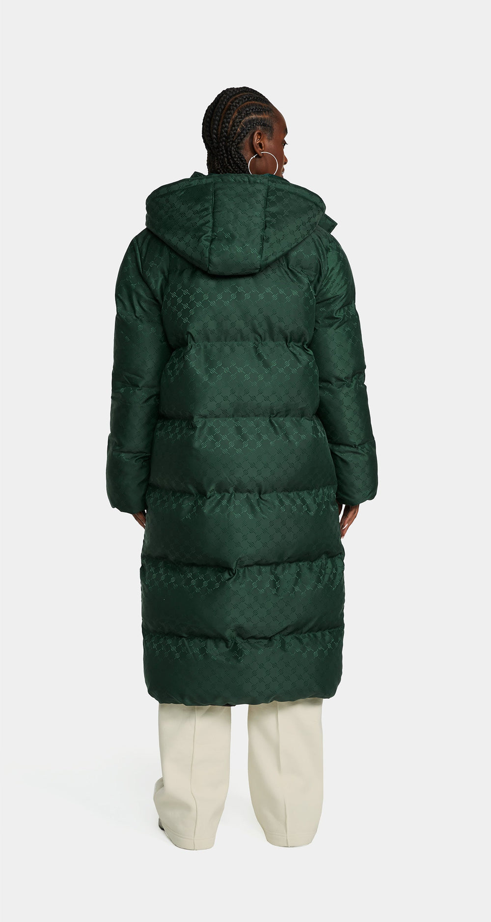 DP - Pine Green Risbeth Puffer - Wmn - Rear