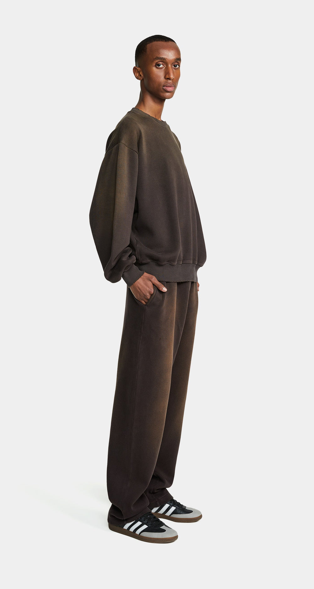 DP - Chocolate Brown Rodell Pants - Men - Front