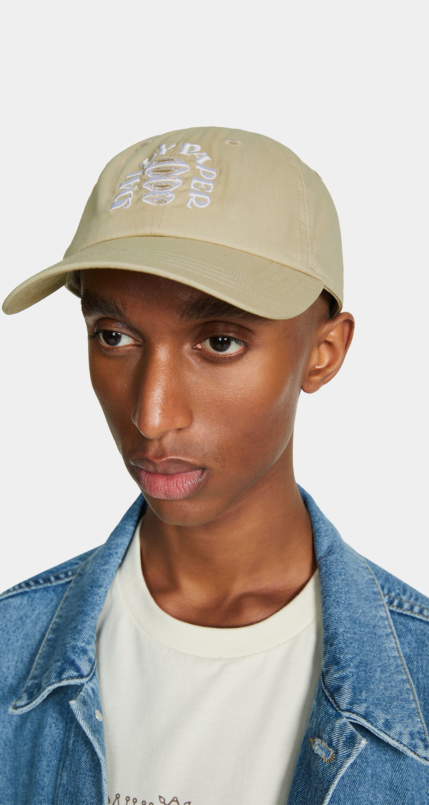 DP - Oxford Beige Ron Cap - Men - Front Rear