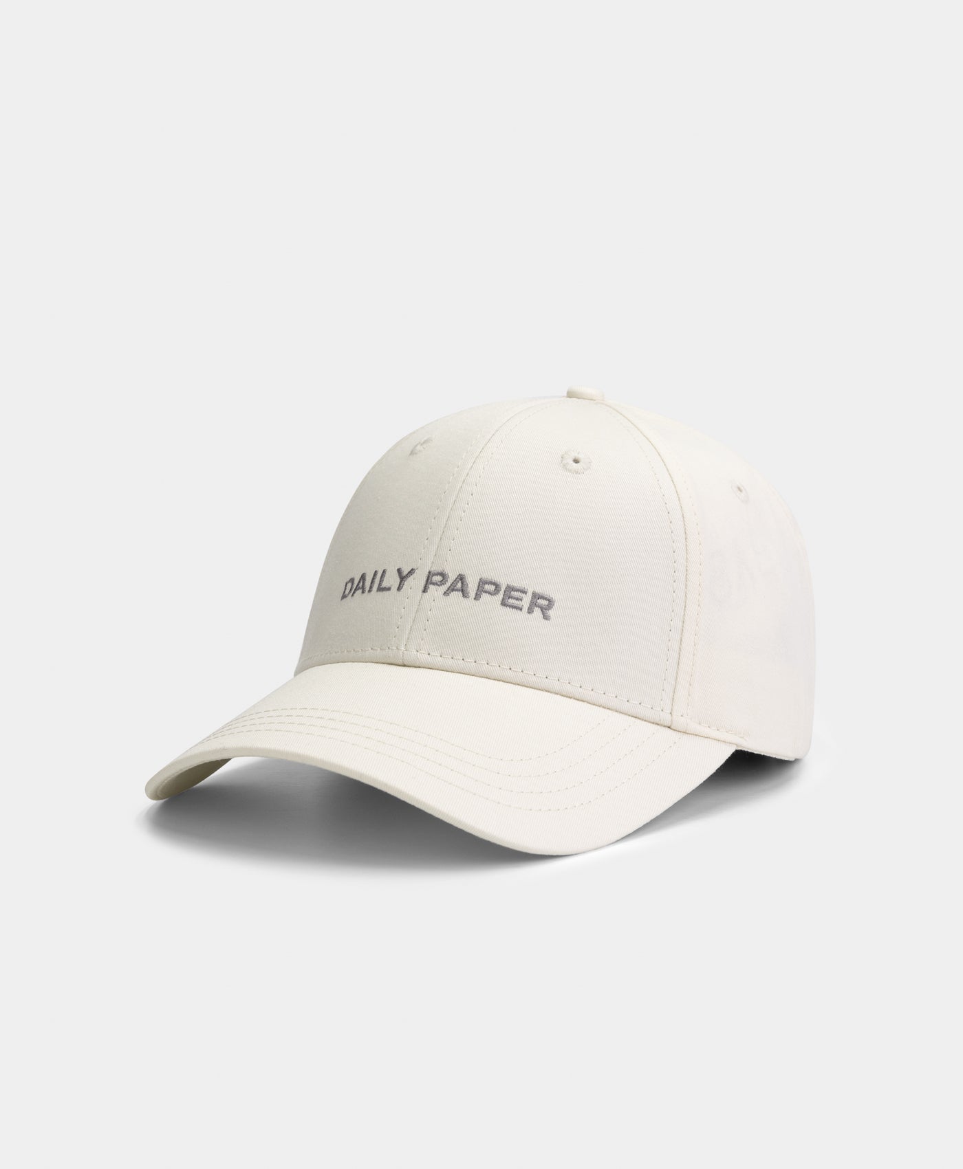 DP - Frost White Logotype Cap - Packshot - Front