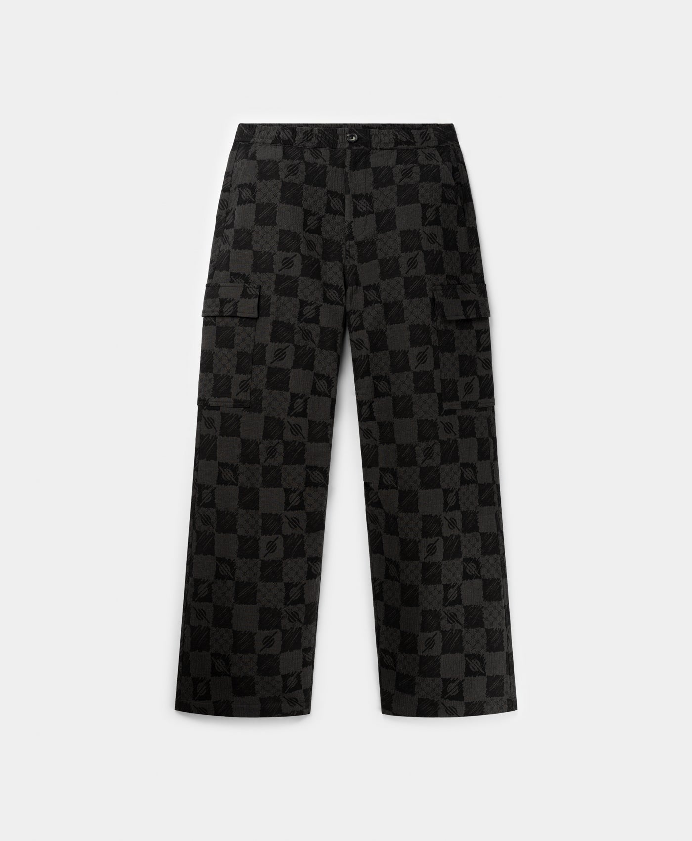 DP - Phantom Black Membuti Chess Pants - Packshot - front 