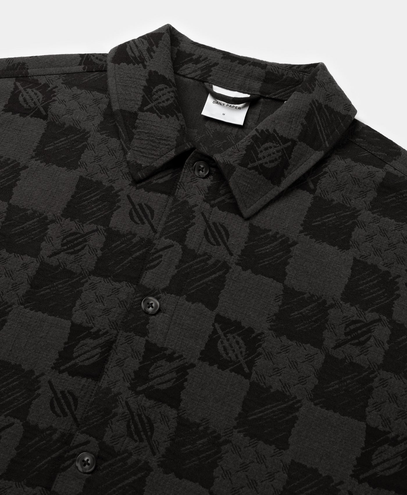 DP - Phantom Black Membuti Chess Shirt - Packshot - detail