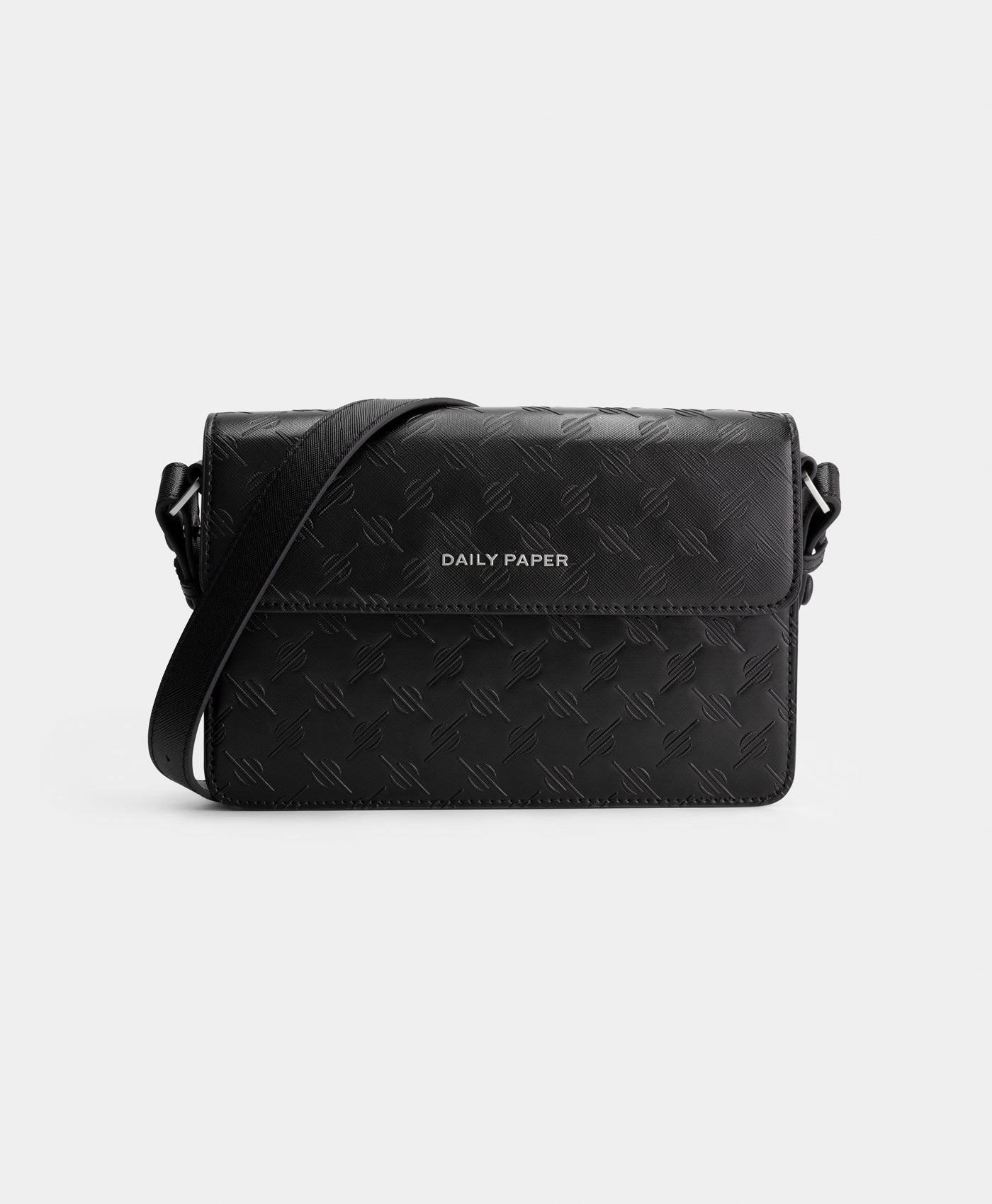 DP - Black Meru Monogram Bag - Packshot - Front