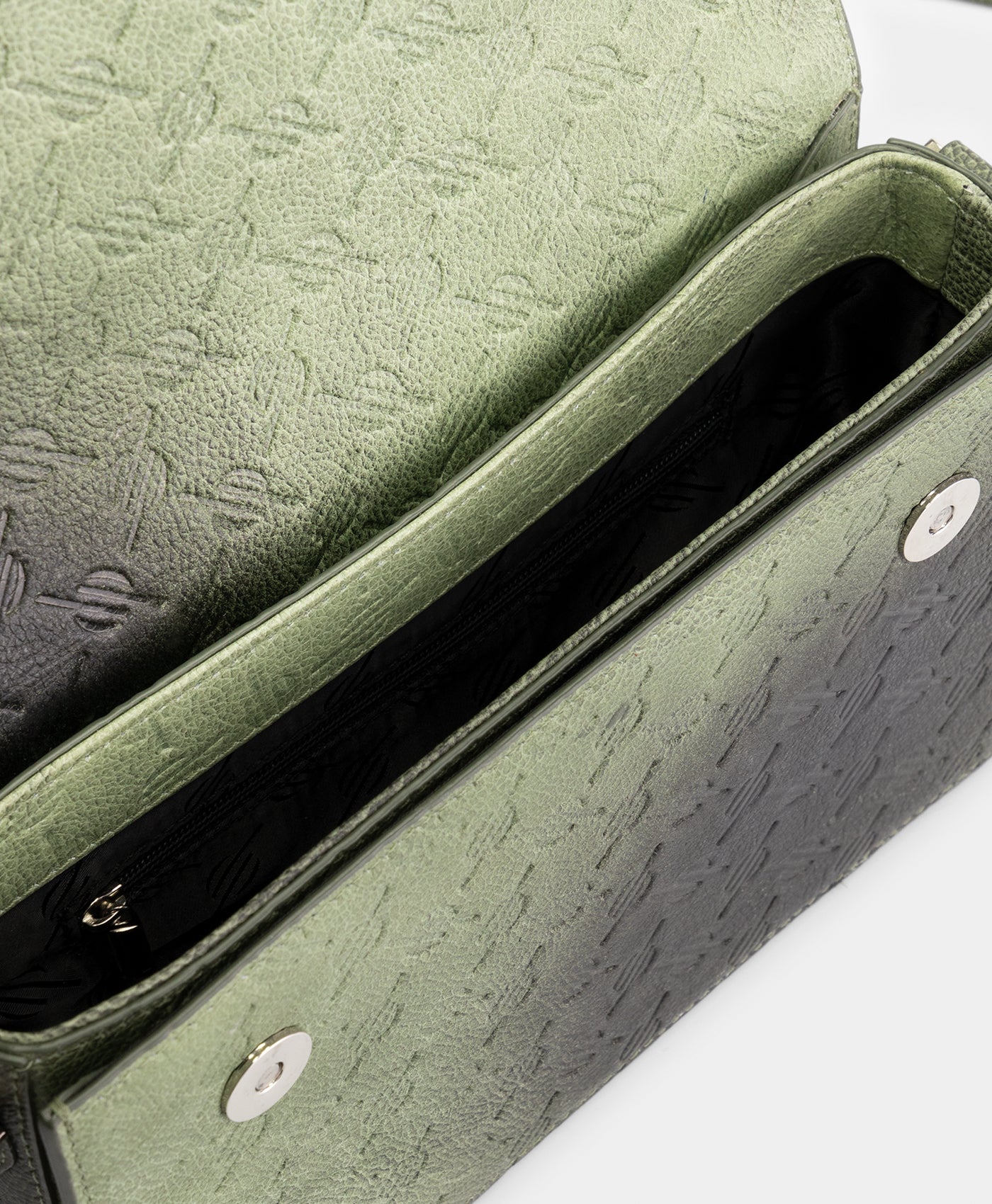 DP - Cardamon Green Meru Silence Monogram Bag - Packshot - detail