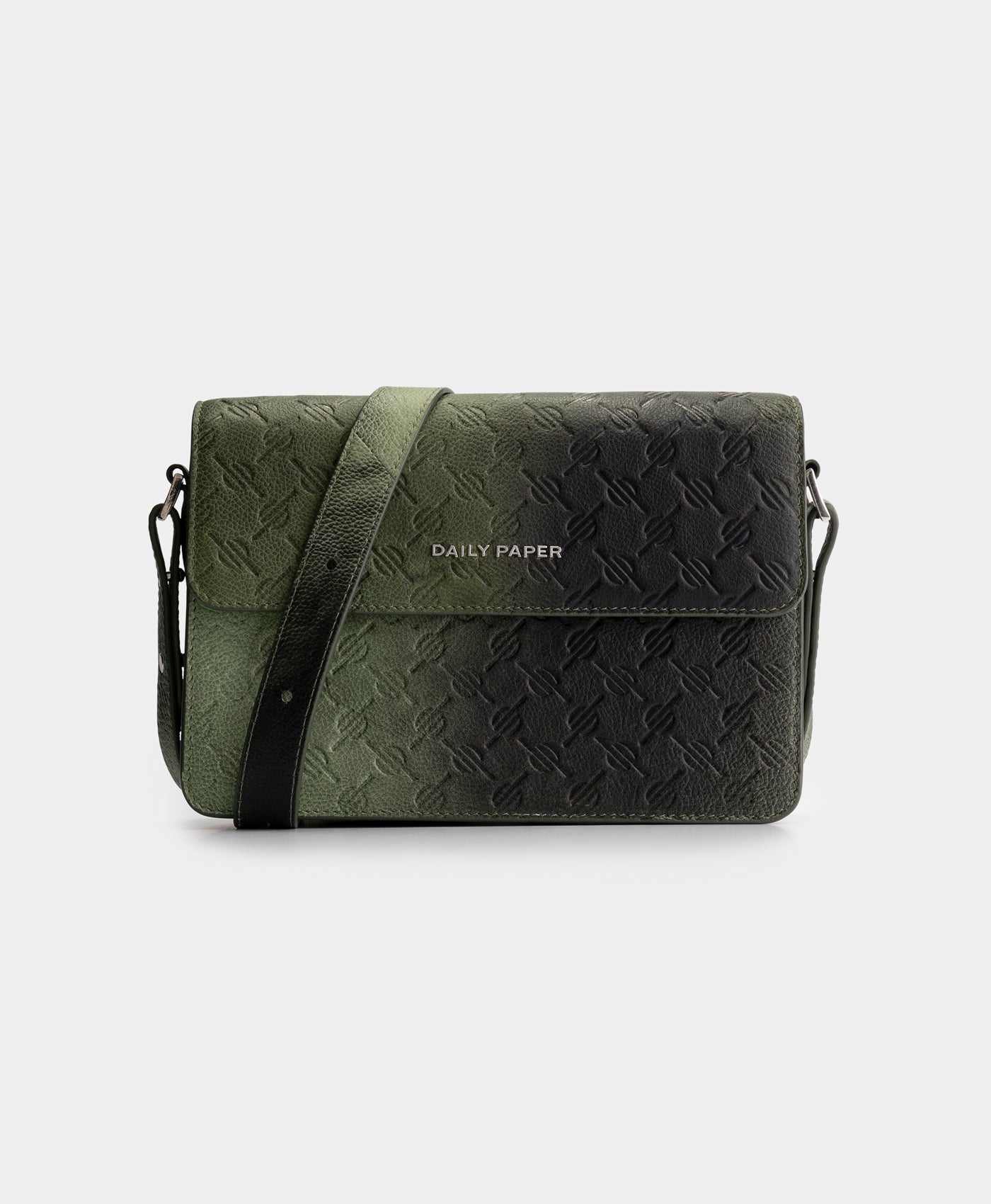 DP - Cardamon Green Meru Silence Monogram Bag - Packshot - front 