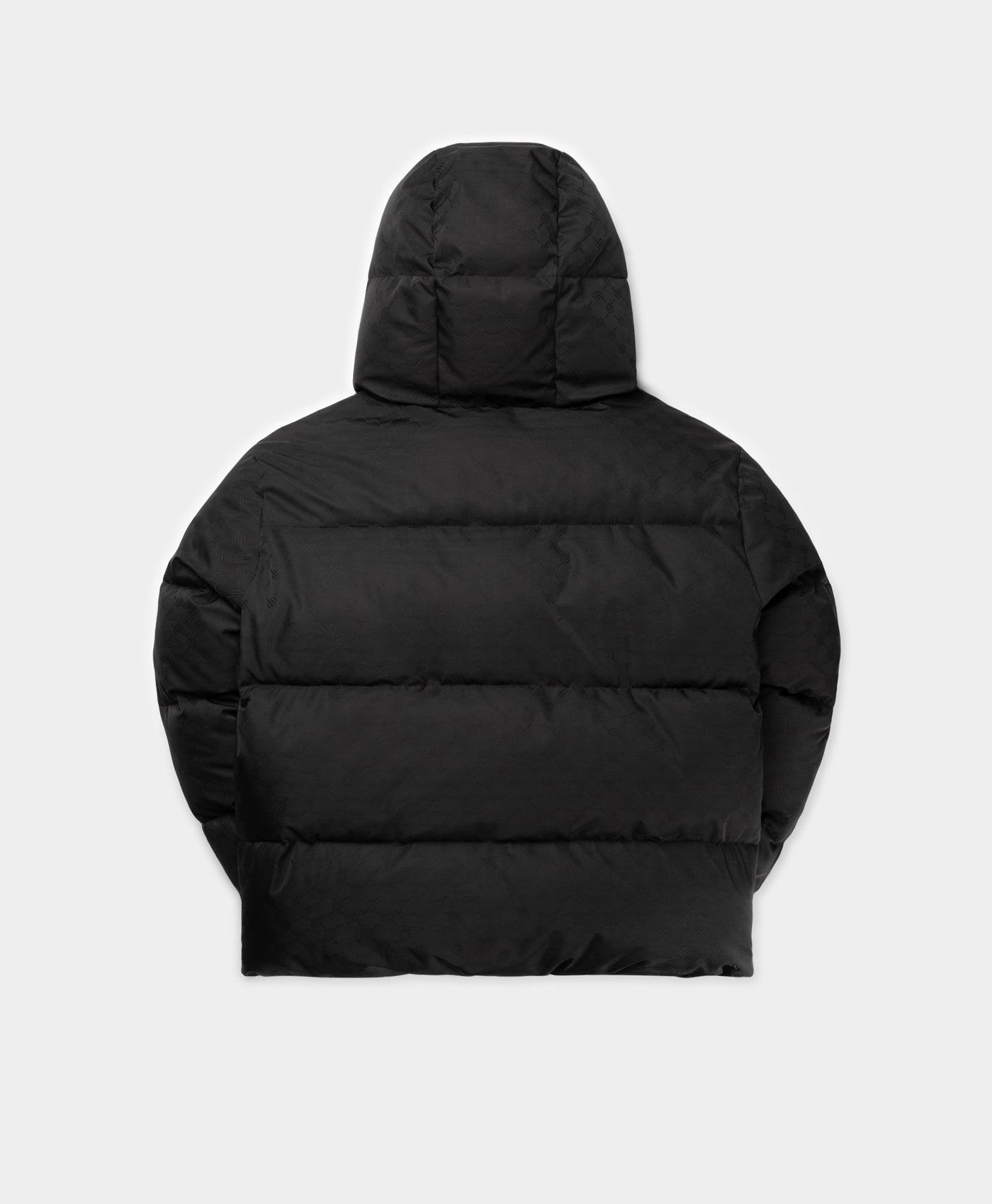 DP - Black Monogram Puffer Jacket - Packshot - rear