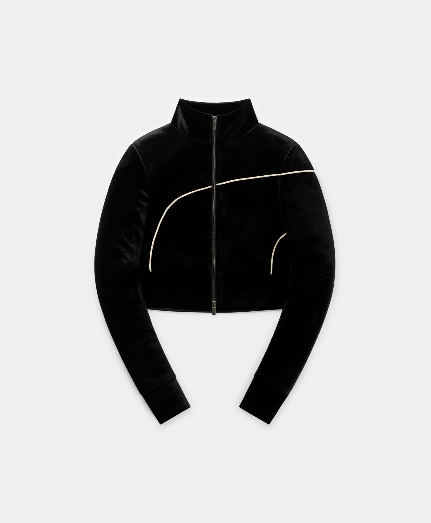 DP - Black Noam Track Jacket - Packshot - front 