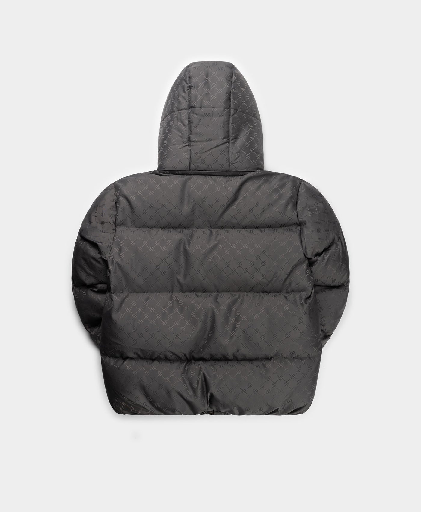 DP - Grey Navan Puffer Jacket - Packshot - Rear