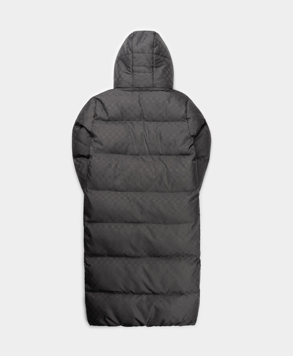 DP - Magnet Grey Monogram Nisbeth Puffer - Packshot - Rear