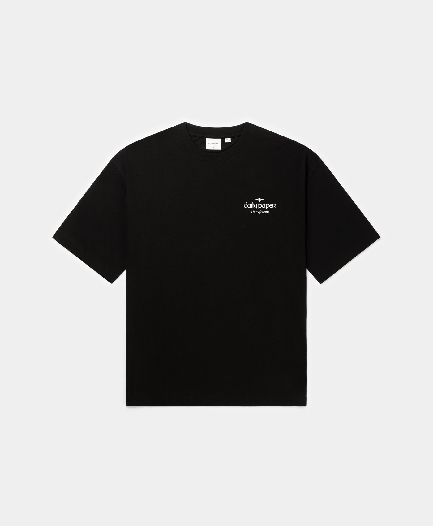 DP - Black Overlooked T-Shirt - Packshot - front 