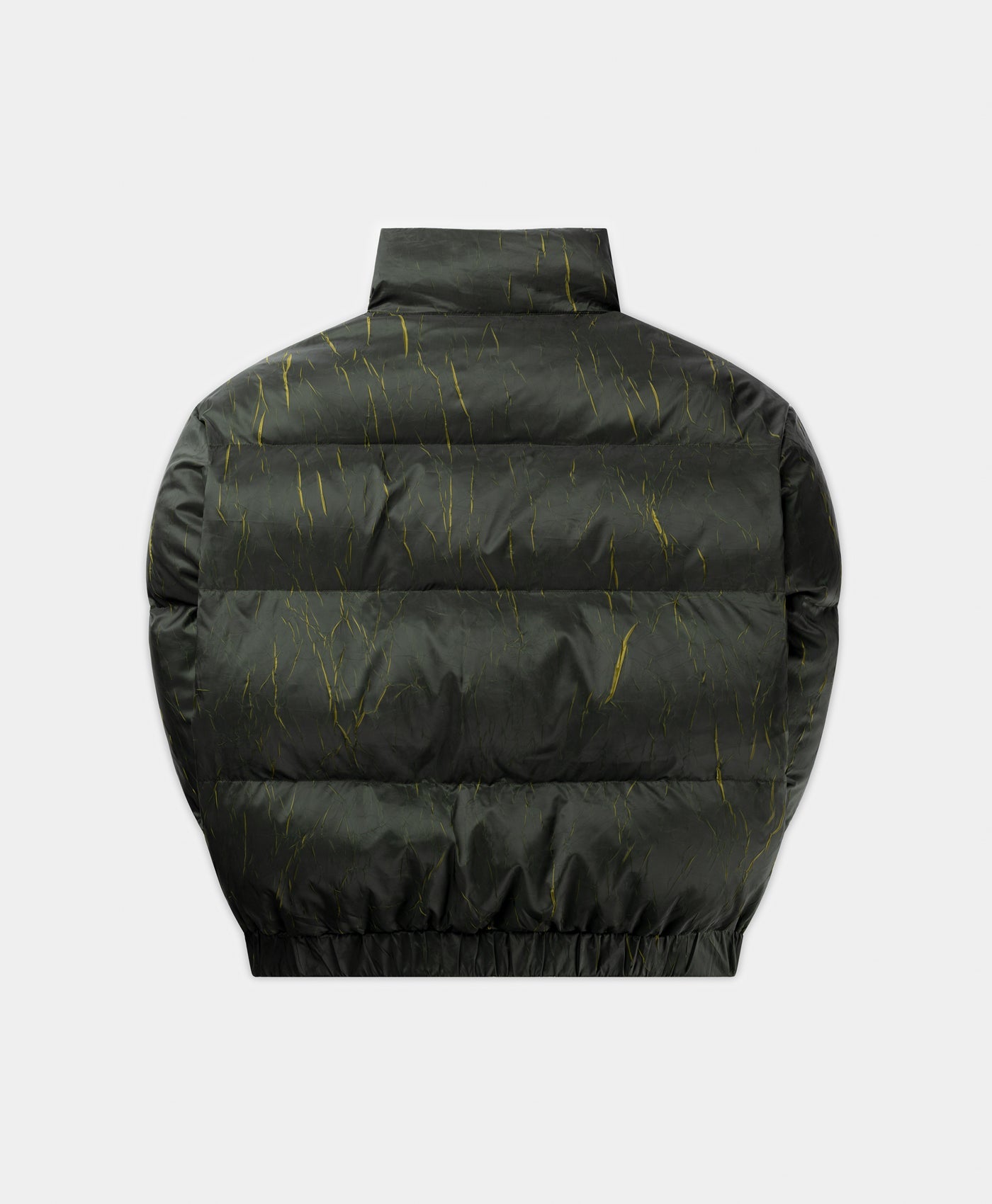 DP - Jet Black Renako Puffer Jacket - Packshot - rear