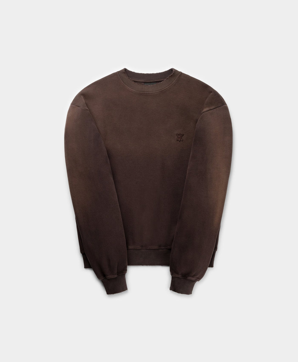 DP - Syrup Brown Rodell Sweater - Packshot - Front