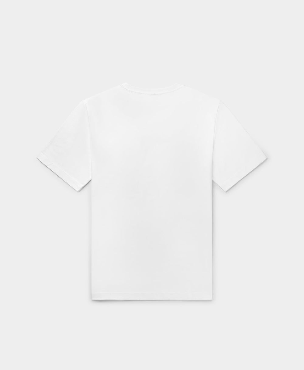 DP - White Scratch Logo T-Shirt - Packshot - Rear