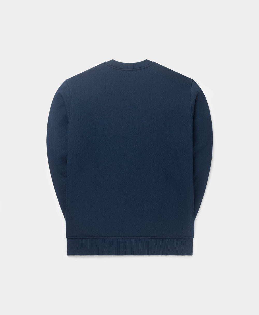 DP - Peagant Blue Scratch Logo Sweater - Packshot - Front