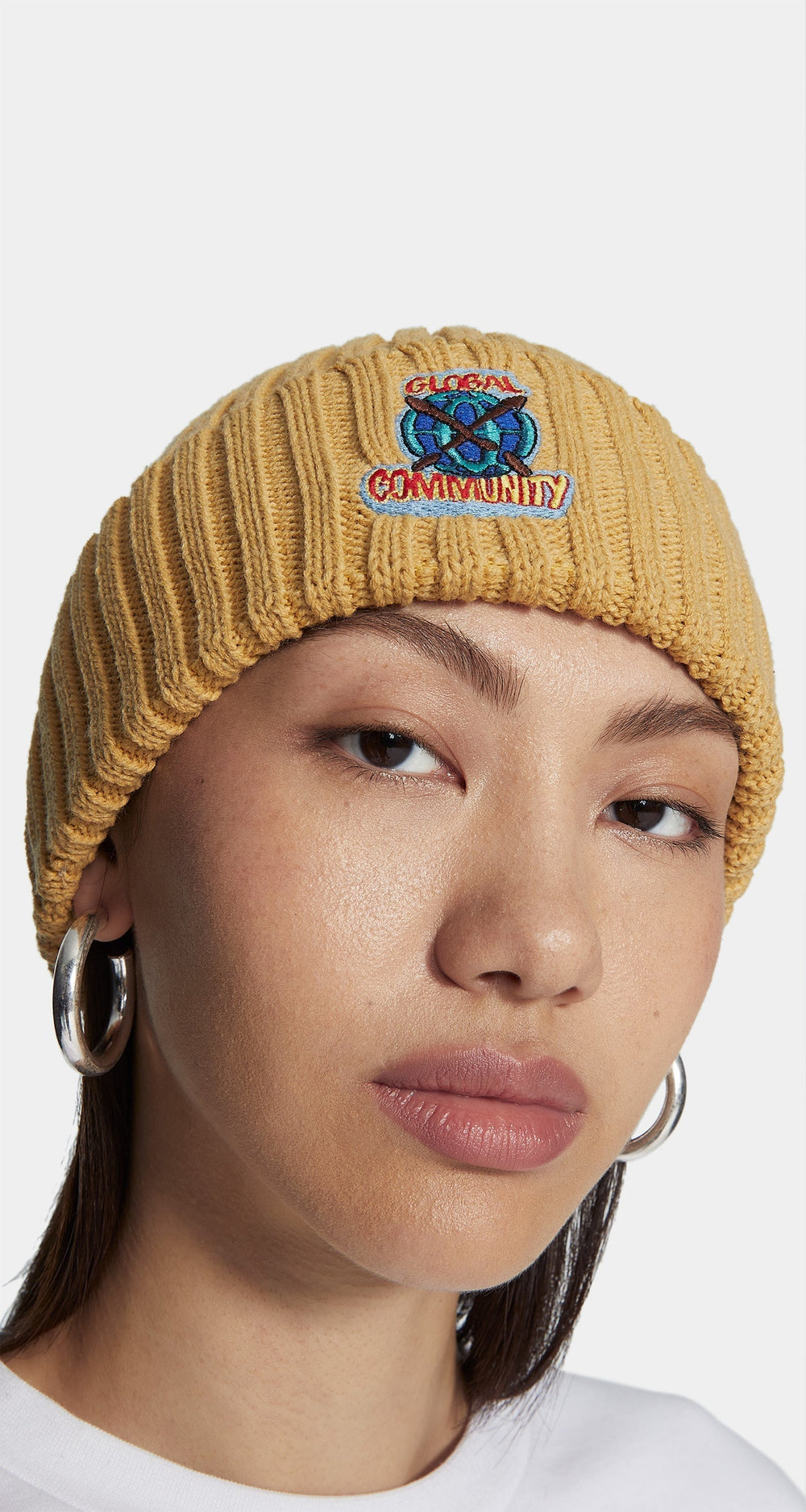 DP - Taffy Beige Hobean Beanie - Wmn - Front Rear