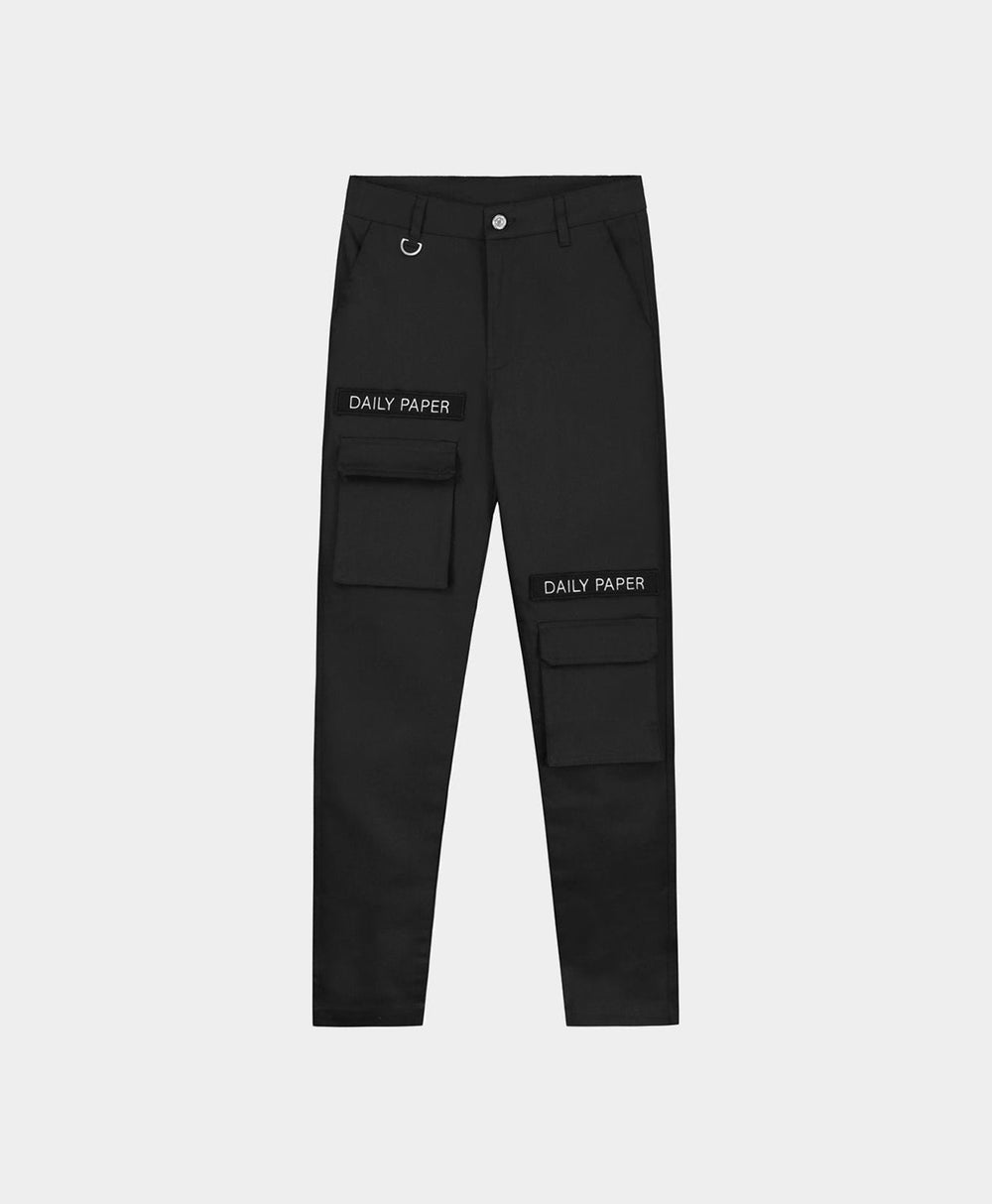 DP - Cargo Pants Black - Packshot - Front