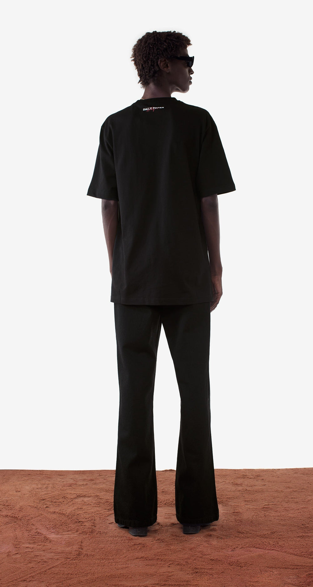 DP - Black Wekafela T-Shirt - Men - Rear