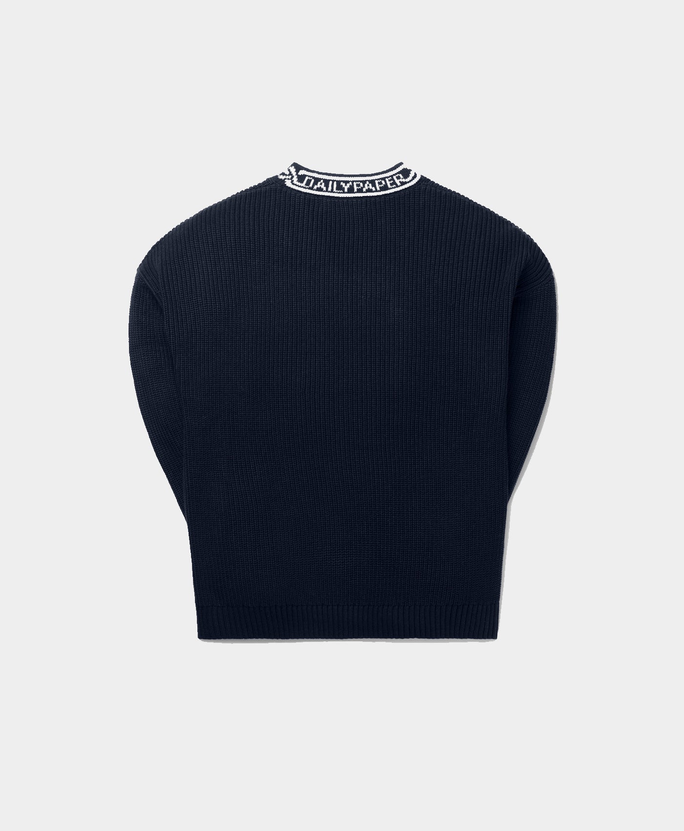 DP - Deep Navy Roshaun Sweater - Packshot - Rear